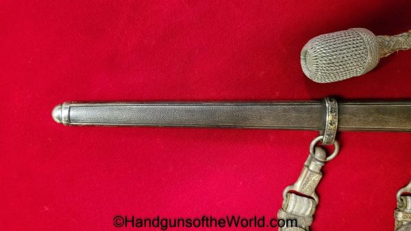 German, Officers, Army, Dagger, With Hanger, with Portepee, Original, Collectible, Germany, WWII, WW2, Army Dagger, Officers Dagger, Unmarked