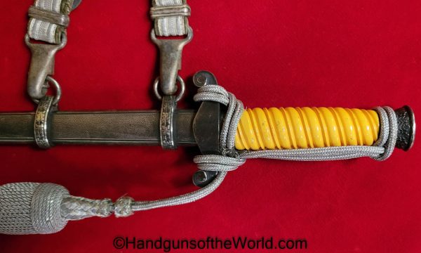 German, Officers, Army, Dagger, With Hanger, with Portepee, Original, Collectible, Germany, WWII, WW2, Army Dagger, Officers Dagger, Unmarked