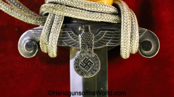 German, Officers, Army, Dagger, With Hanger, with Portepee, Original, Collectible, Germany, WWII, WW2, Army Dagger, Officers Dagger, Unmarked