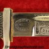 German, Dress, Bayonet, Etched Blade, Artillery Motif, FW Holler, Holler, Original, Collectible, Germany, WWII, WW2, Dress Bayonet, Artillery, Etched