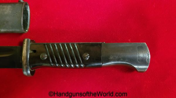 German, 98K, Bayonet, asw 42, Germany, WWII, WW2, Original, Collectible, K98, K98k, asw, 42, asw42, 1942, Rifle, Longarm, Long, Arm, Vintage, Real