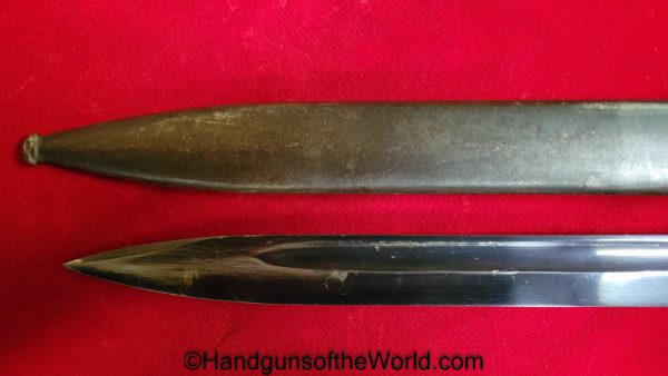 German, 98K, Bayonet, asw 42, Germany, WWII, WW2, Original, Collectible, K98, K98k, asw, 42, asw42, 1942, Rifle, Longarm, Long, Arm, Vintage, Real