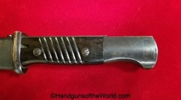 German, 98K, Bayonet, asw 42, Germany, WWII, WW2, Original, Collectible, K98, K98k, asw, 42, asw42, 1942, Rifle, Longarm, Long, Arm, Vintage, Real