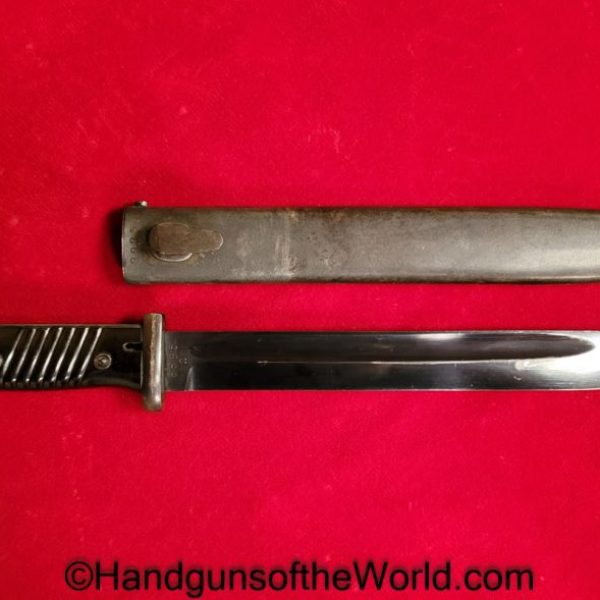 German, 98K, Bayonet, asw 42, Germany, WWII, WW2, Original, Collectible, K98, K98k, asw, 42, asw42, 1942, Rifle, Longarm, Long, Arm, Vintage, Real