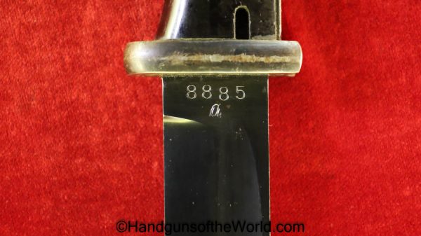 German, 98K, Bayonet, asw 42, Germany, WWII, WW2, Original, Collectible, K98, K98k, asw, 42, asw42, 1942, Rifle, Longarm, Long, Arm, Vintage, Real