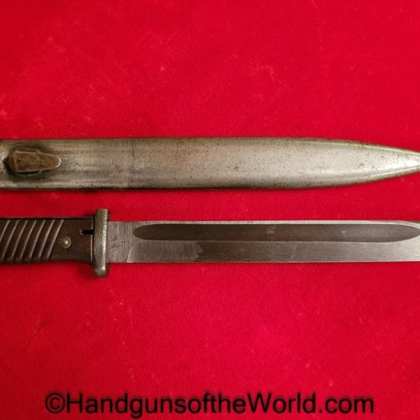 German, 98K, Bayonet, crs 44, Germany, WWII, WW2, Original, Collectible, K98, K98k, crs, 44, crs44, 1944, Rifle, Longarm, Long, Matching, Matching Scabbard