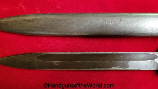 German, 98K, Bayonet, crs 44, Germany, WWII, WW2, Original, Collectible, K98, K98k, crs, 44, crs44, 1944, Rifle, Longarm, Long, Matching, Matching Scabbard