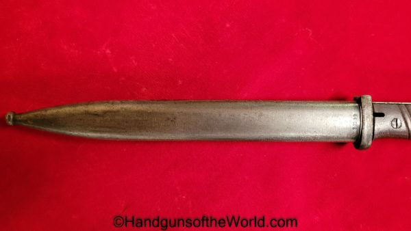 German, 98K, Bayonet, crs 44, Germany, WWII, WW2, Original, Collectible, K98, K98k, crs, 44, crs44, 1944, Rifle, Longarm, Long, Matching, Matching Scabbard