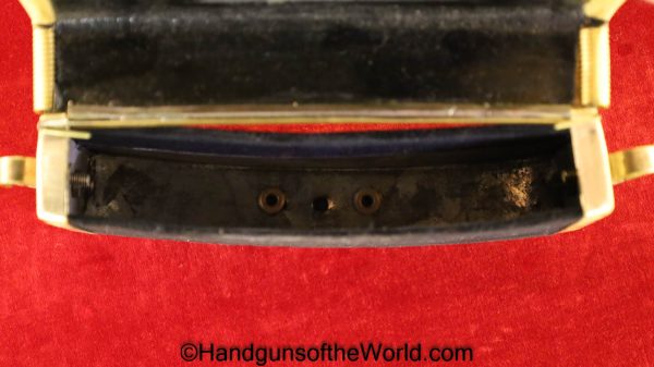 Italian, Officers, Dress, Ammo Pouch, Pouch, Italy, Original, Collectible, WWII, WW2, Brass, Cannons, Cannon, Ammunition, Ammo, Officer