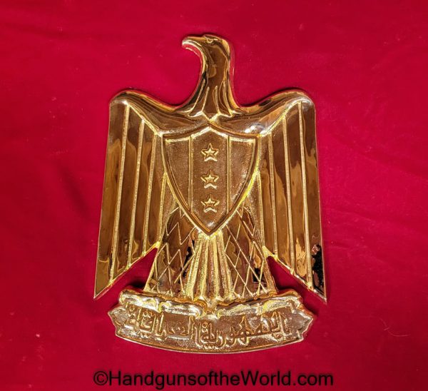 Iraqi, Desert Storm, Eagle, Shield, Plaque, Gold Plated, Gold, Original, Collectible, Iraq, Desert, Storm, Middle East, Middle Eastern, Operation