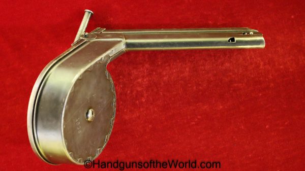 Luger, Snail Drum, 9mm, 1st Pattern, 32 Round, AEG, Original, Collectible, Magazine, Mag, Clip, Snail, Drum, German, Germany, WWI, WW1, First Pattern