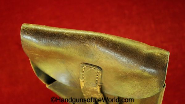 Mauser, HSc, Holster, German, WWII, FKX 4, Soft, Brown, leather, breakaway, pattern, WW2, Germany, Original, Collectible, Handgun, Pistol, Hand gun