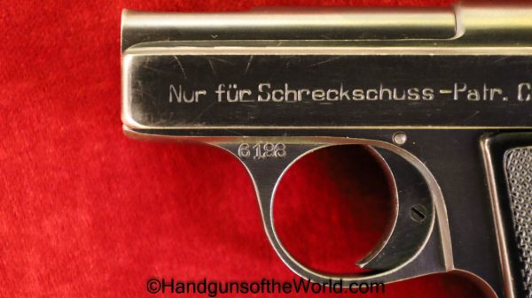 Menz, Liliput, 6.35mm, Starter, Pistol, Blank, Handgun, German, Germany, VP, Vest Pocket, Hand gun, 6.35, 25, .25, acp, auto, Dummy, Collectible