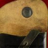 Mauser, 1914, Holster, Weimar Era, Naval, Black, leather, breakaway, Kriegsmarine, ink stamped, Original, German, Germany, Navy, Handgun, Pistol, Weimar