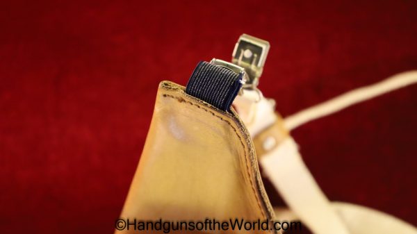 FEG, PA-63, PA-64, Holster, Brown, leather, shoulder Holster, with white canvas straps, Shoulder, Original, Collectible, Hungarian, Hungary, Cold War