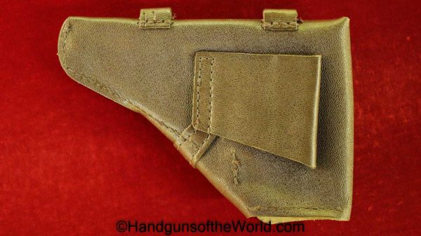 Russian, PSM, Holster, Dated, 1992, Brown, leather, break away, breakaway, Original, Collectible, Cold War, Handgun, Pistol, Hand gun, Russia