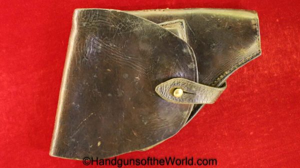 Russian, Makarov, Conversion, Holster, 1895, Nagant, revolver, arsenal converted, brown, leather, Original, Collectible, Soviet, Soviet Union, USSR, Russia