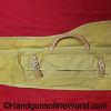Shotgun, Sleeve, Yellow, Canvas-Vintage, Leather Fittings, Take Down Model, Pouch, Marked, 1166Ra-30, Case, Field Gear, Transportation, Travel