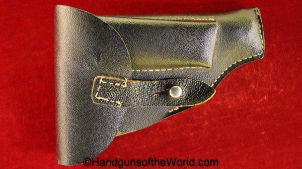 Sauer, 1930, Behorden, Black, Ersatz, Holster, German, Germany, WWII, WW2, Original, Collectible, Handgun, Hand gun, Pistol, Model, Vintage, Period