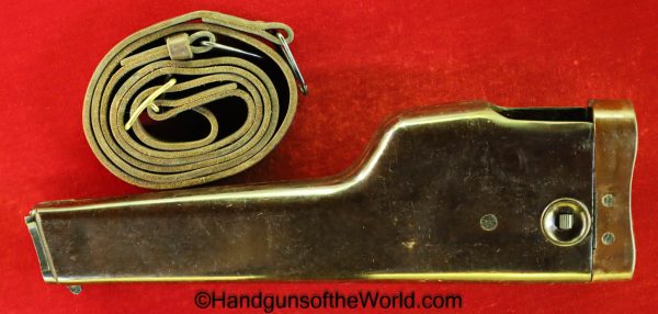 Stechkin, Holster, Stock, with Shoulder Straps, Original, Collectible, Bakelite, Russian, Russia, Soviet, Soviet Union, USSR, CCCP, Handgun, Pistol, Cold War