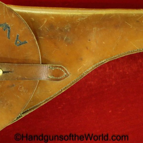 S&W, Hand Ejector, Revolver, Holster, Canadian, Brown, leather, Canada, Original, Collectible, Military, Proofed, Smith & Wesson, Smith and Wesson, Handgun