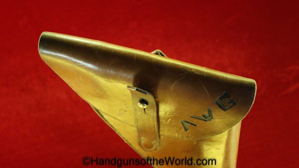 S&W, Hand Ejector, Revolver, Holster, Canadian, Brown, leather, Canada, Original, Collectible, Military, Proofed, Smith & Wesson, Smith and Wesson, Handgun