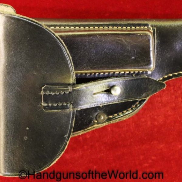 Sauer, 1930, Behorden, Holster, Police, Dated, 1941, WWII, WW2, German, Germany, Handgun, Pistol, Hand gun, Black, leather, Otto Sindel-Berlin