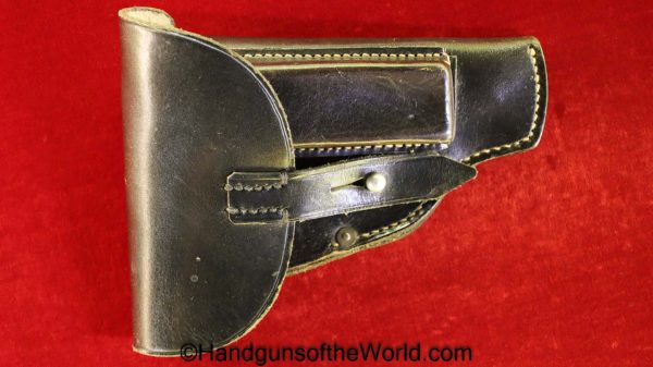 Sauer, 1930, Behorden, Holster, Police, Dated, 1941, WWII, WW2, German, Germany, Handgun, Pistol, Hand gun, Black, leather, Otto Sindel-Berlin