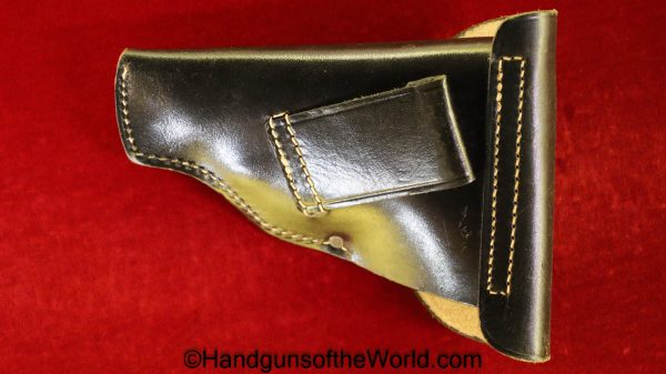 Sauer, 1930, Behorden, Holster, Police, Dated, 1941, WWII, WW2, German, Germany, Handgun, Pistol, Hand gun, Black, leather, Otto Sindel-Berlin