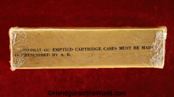 Colt, 1911A1, 1911, .45 acp, US, Army, Ammo, unopened, Frankford Arsenal, Frankford, Collectible, Original, Ammunition, WWII, WW2, Handgun, Pistol, Hand gun