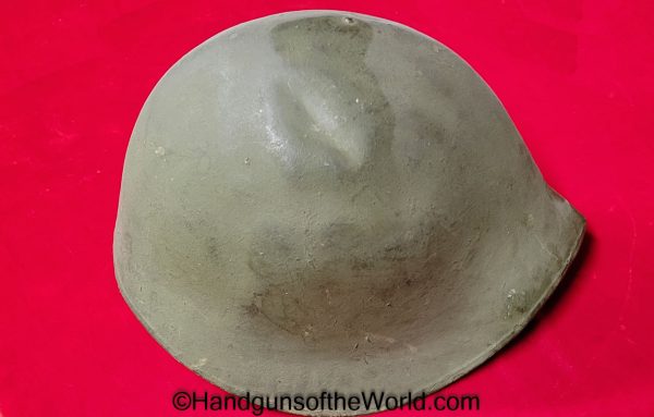 US, Model 1917, 1917, Experimental, Helmet, Experiment, America, American, Helm, Type 2, Original, Collectible, Collection, Field Gear, Green, Liner