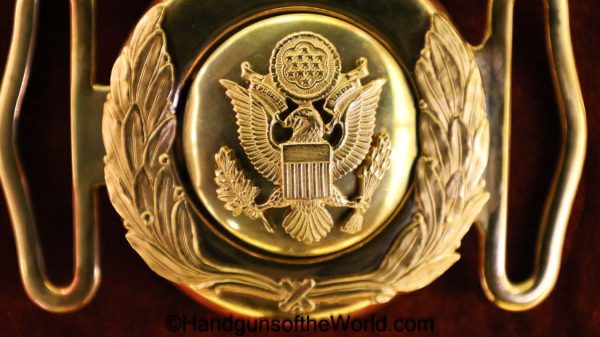 US, General Officers, Belt Buckle, LNIB, L.I.G.I, LIGI, Original, Collectible, Like New, Brass, USA, American, Americana, America, General, Officer, Officers