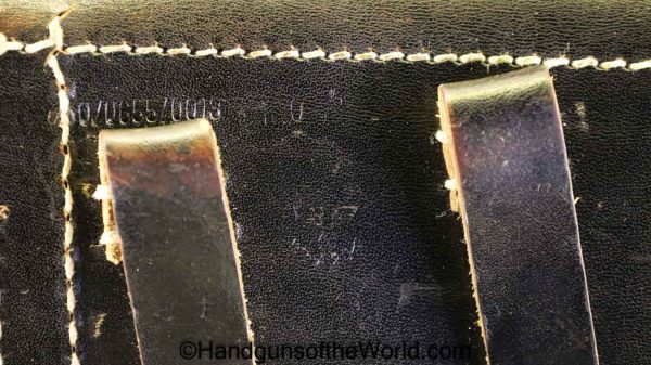 Walther, P-38, Holster, Dual Codes, 1944, Mint, P38, P.38, P 38, Original, Collectible, German, Germany, WWII, WW2, GMO, 44, WaA204, 0/0655/0013, gmo 44