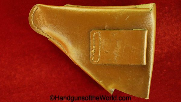 Walther, PPk, Holster, Late War, Ersatz, German, Germany, WWII, WW2, Original, Collectible, Handgun, Hand gun, Pistol, Berlin, 44, 1944, Brown, Breakaway