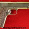 Colt, 1911A1, Ithaca, .45acp, US, Army, 1943, Mint, 1911, 45, .45, acp, auto, WWII, WW2, Handgun, Pistol, C&R, Collectible, USA, American, Americana, America