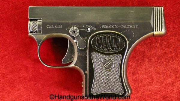 Mann, WT, 1920, 6.35mm, 3rd, Variation, Third, Variant, WT-1920, WT 1920, German, Germany, Tiny, Handgun, Pistol, C&R, Collectible, VP, Vest Pocket, .25, 25