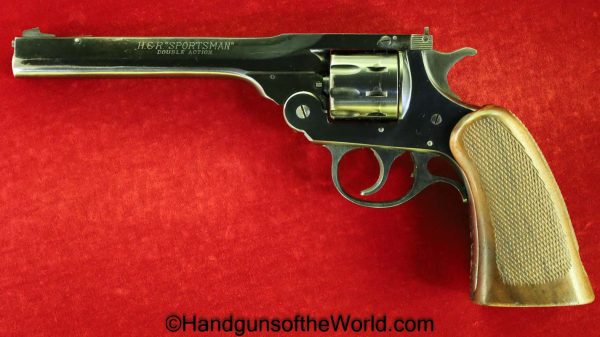 H&R, Sportsman, .22lr, 6" Barrel, Target, Revolver, Handgun, Hand gun, Harrington and Richardson, 22, 22lr, .22, 6", Barrel, American, USA, America