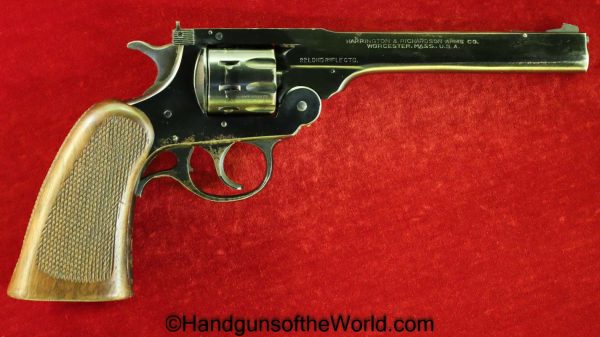 H&R, Sportsman, .22lr, 6" Barrel, Target, Revolver, Handgun, Hand gun, Harrington and Richardson, 22, 22lr, .22, 6", Barrel, American, USA, America