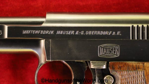 Mauser, 1910, 6.35mm, Full Rig, Excellent, German, Germany, Handgun, Pistol, C&R, Collectible, with Holster, 6.35, 25, .25, acp, auto, Pocket, VP