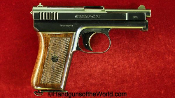 Mauser, 1910, 6.35mm, Full Rig, Excellent, German, Germany, Handgun, Pistol, C&R, Collectible, with Holster, 6.35, 25, .25, acp, auto, Pocket, VP