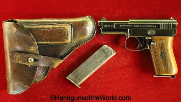 Mauser, 1910, 6.35mm, Full Rig, with Holster, German, Germany, Handgun, Pistol, C&R, Collectible, 6.35, 25, .25, acp, auto, Hand gun, Pocket, Vest Pocket, VP