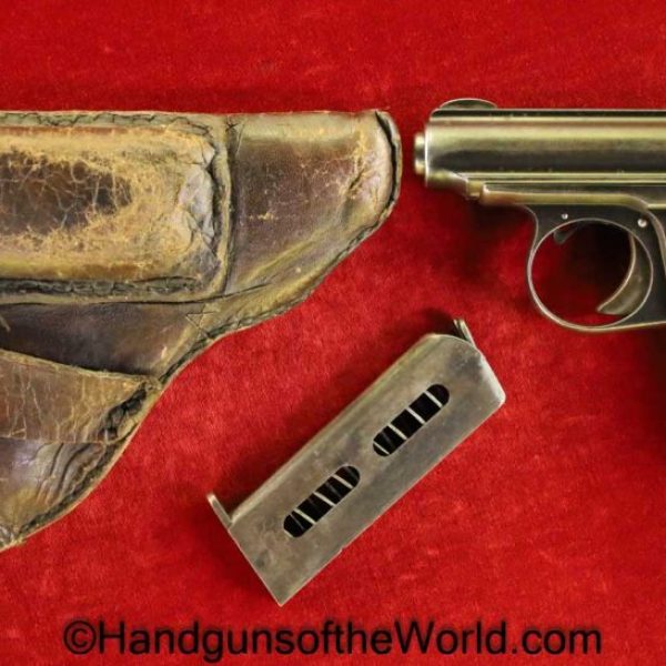 Sauer, 1913, 6.35mm, Full Rig, with Holster, 1919, Model, 6.35, 25, .25, acp, auto, German, Germany, Handgun, Pistol, C&R, Collectible, VP, Vest Pocket