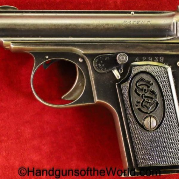 Sauer, 1913, 6.35mm, Full Rig, with Holster, 1919, Model, 6.35, 25, .25, acp, auto, German, Germany, Handgun, Pistol, C&R, Collectible, VP, Vest Pocket