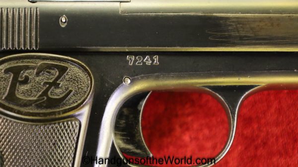 Zehner, Zehna, 6.35mm, 1st, Variation, First, Variant, German, Germany, Handgun, Pistol, C&R, Collectible, VP, Vest Pocket, 6.35, 25, .25, acp, auto