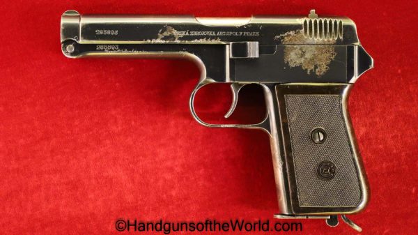 CZ-38, .380, WWII, German, Germany, Czech, Czechoslovakia, 380, acp, auto, WW2, Handgun, Pistol, C&R, Collectible, CZ, 38, CZ38, CZ 38, Hand gun