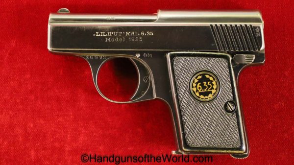 Menz, Liliput, Model 1925, 6.35mm, Excellent, Model, 1925, German, Germany, Handgun, Pistol, C&R, Collectible, VP, Vest Pocket, 6.35, 25, .25, acp, auto