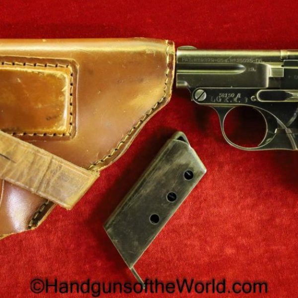 Steyr, 1909, 6.35mm, Post War, Austrian, Reissue, Full Rig, with Holster, Austria, Police, Handgun, Pistol, C&R, Collectible, VP, Vest Pocket, 6.35, .25, 25