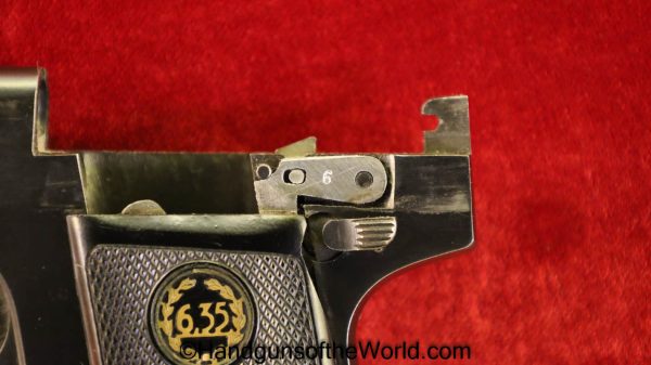 Menz, Model 2, 6.35mm, Outstanding, German, Germany, Handgun, Pistol, C&R, Collectible, Model II, Model, 2, II, 6.35, 25, .25, acp, auto, VP, Vest Pocket