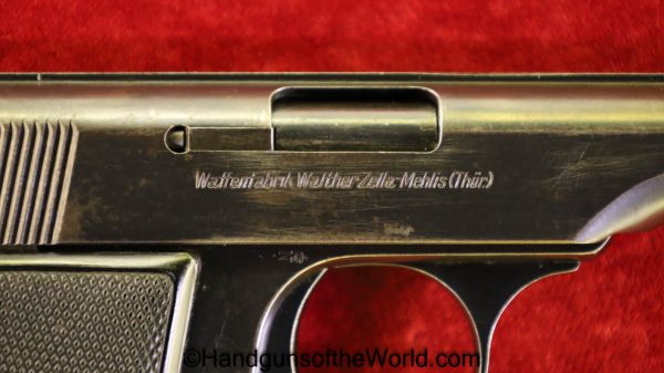 Walther, Model 8, 6.35mm, 3rd, Variation, with Holster, Third, Variant, German, Germany, Handgun, Pistol, C&R, Collectible, VP, Vest Pocket, 6.35, 25, .25