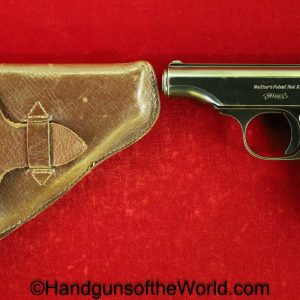 Walther, Model 8, 6.35mm, 3rd, Variation, with Holster, Third, Variant, German, Germany, Handgun, Pistol, C&R, Collectible, Model, 8, VIII, 6.35, 25, .25